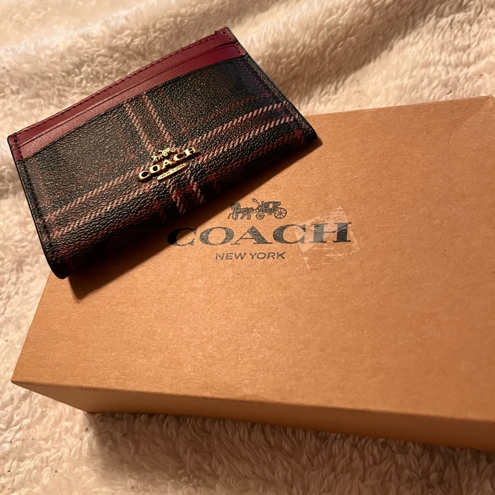 Coach ID Wallet with key chain